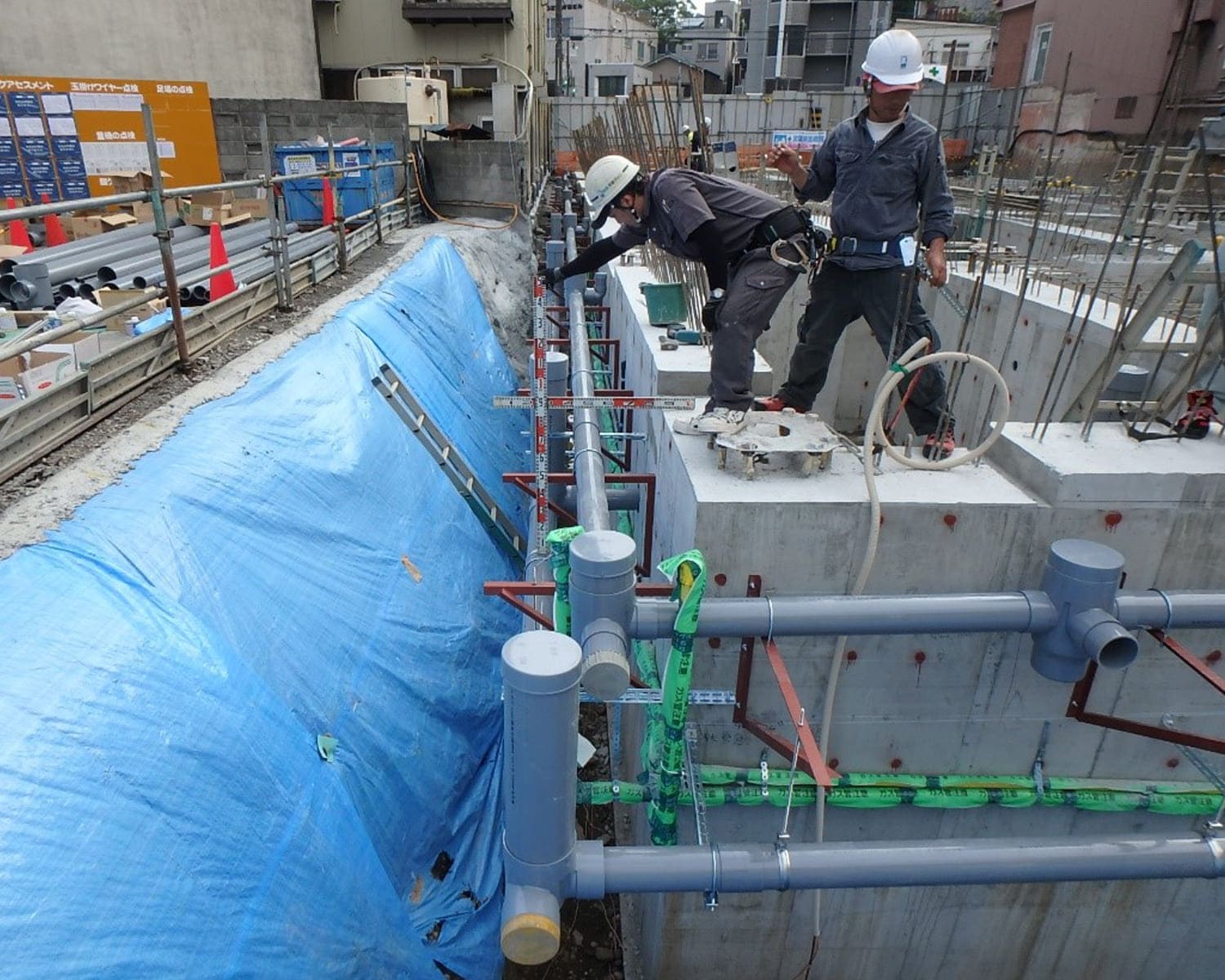 給排水衛生設備工事、空調設備工事、配管器具の据え付け｜配管工の求人｜設備工事｜給排水・空調・配管｜加藤テック株式会社